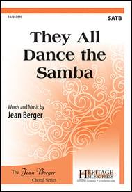 They All Dance the Samba SATB choral sheet music cover Thumbnail